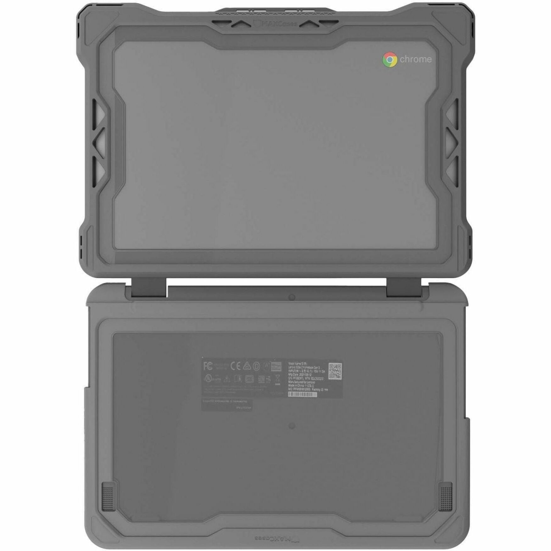 MAXCases HP-ESF-X3G4-GRY Extreme Shell-F Notebook Case, Gray/Clear