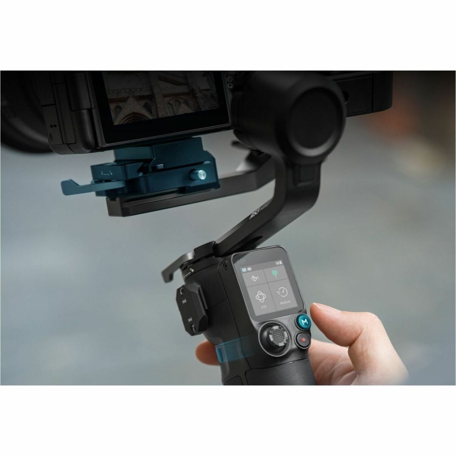 DJI CP.RN.00000294.01 RS 3 Mini Gimbal Stabilizer, Lightweight and Versatile Camera Stabilizer for Smooth Video Footage