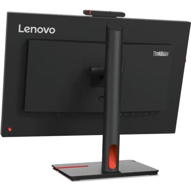 Lenovo 63D8MAR3US ThinkVision T24v-30 23.8" Webcam Full HD LCD Monitor, Raven Black, 99% sRGB, 3 Year Warranty