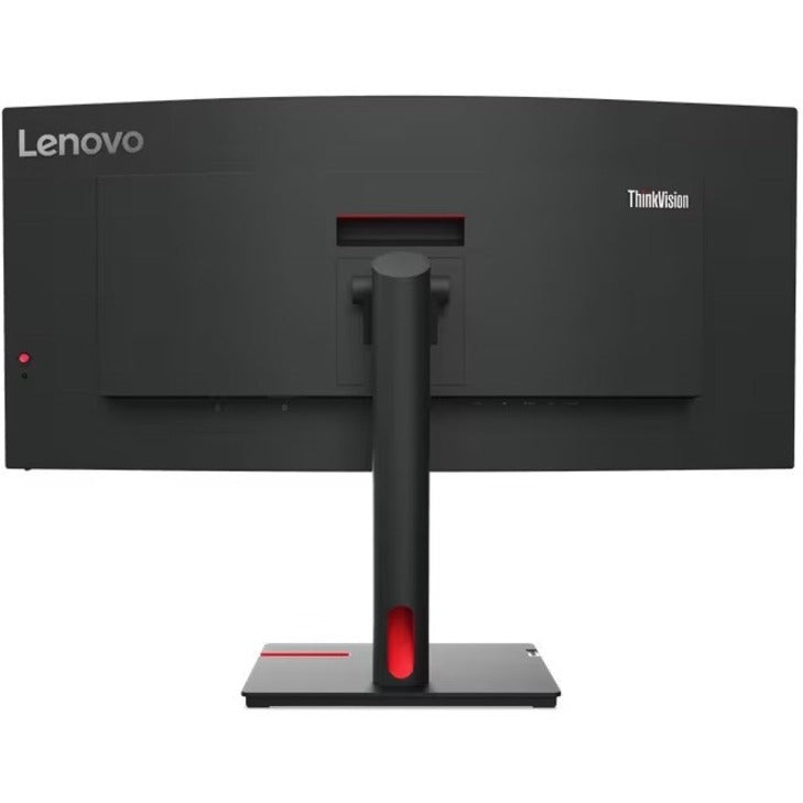 Lenovo 63D4GAR1US ThinkVision T34w-30 Widescreen LCD Monitor, WQHD Resolution 3440 x 1440, 34" Curved Display