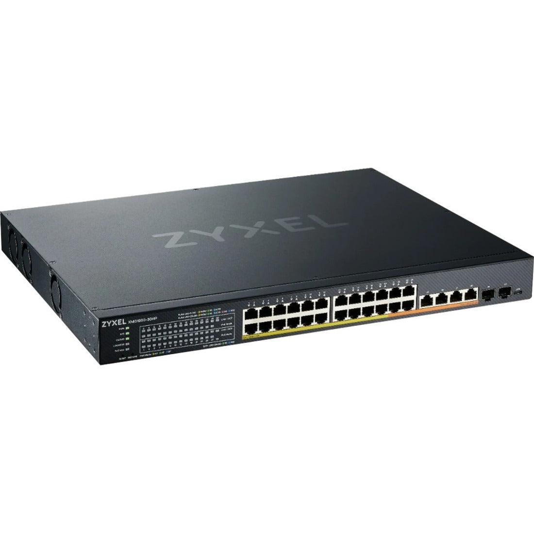 ZYXEL XMG1930-30HP Ethernet Switch, 28 Ports, 10G/2.5G Gigabit Ethernet, PoE++, Rack-Mountable