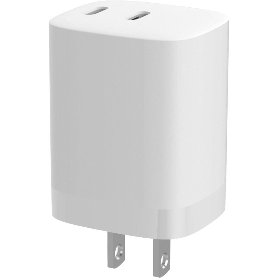 4XEM 4XRLC53835WW 35W Dual USB-C Charger - White, Fast Charging for Multiple Devices