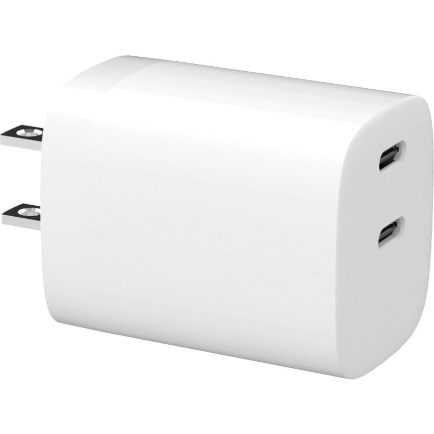 4XEM 4XRLC53835WW 35W Dual USB-C Charger - White, Fast Charging for Multiple Devices