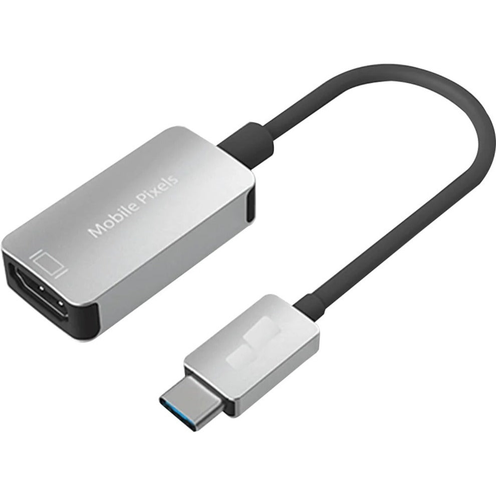 Mobile Pixels 104-1002P01 Type C to HDMI Adapter, Tangle-free, 3840 x 2160 Maximum Resolution Supported