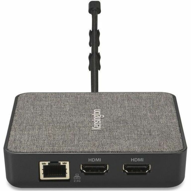 Kensington K32857WW MD125U4 USB4 Portable Docking Station (DFS), 2 HDMI, 4 USB Ports, 100W Power Delivery
