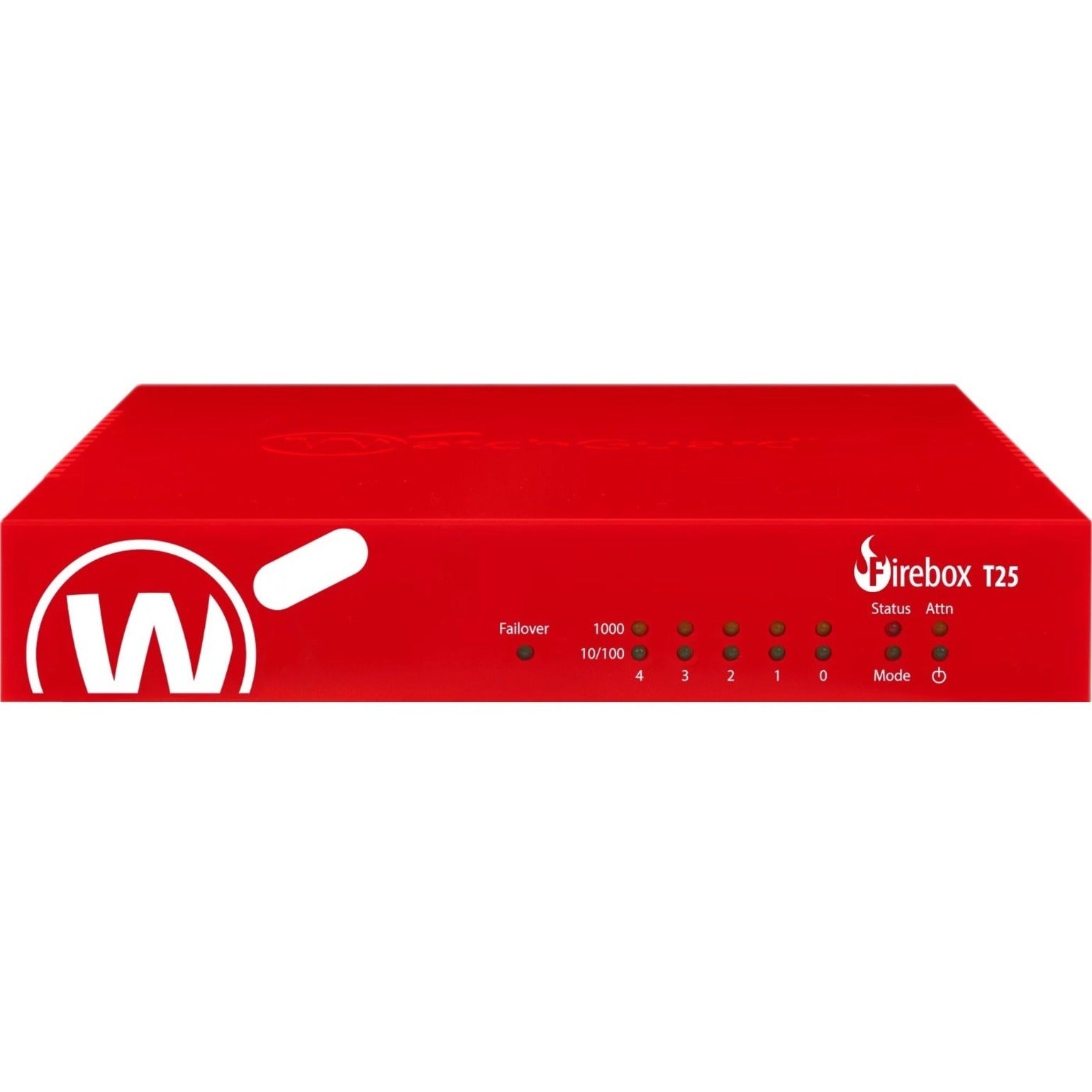 WatchGuard WGT26645 Firebox T25-W 5Y TOTAL SEC. Network Security/Firewall Appliance, Intrusion Prevention, Gigabit Ethernet, IEEE 802.11ax, USB, 5 Ports