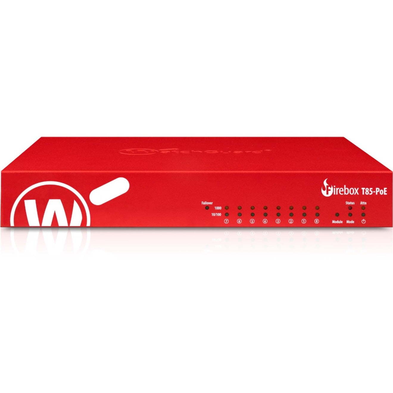 WatchGuard WGT85033-US Firebox T85-PoE Network Security/Firewall Appliance, 3 Year Basic Security Suite, 634.88 MB/s Firewall Throughput