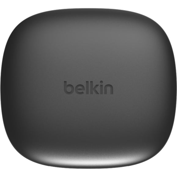 Belkin AUC006BTBK SOUNDFORM Flow Noise Cancelling Earbuds, Wireless Bluetooth 5.2 Earset with Charging Case, Touch Control, and Active Noise Canceling