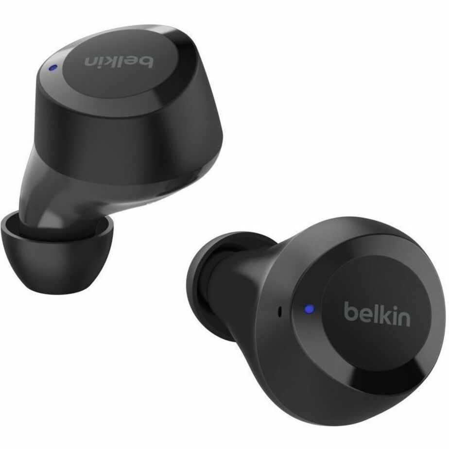 Belkin AUC009BTBLK SoundForm Bolt Wireless Earbuds, Comfortable, Lightweight, Sweat and Water Resistant