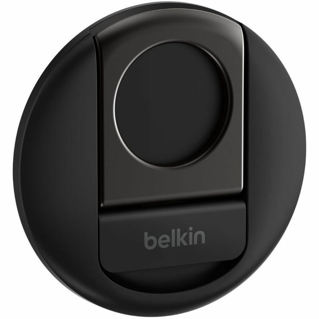 Belkin MMA006BTBK iPhone Mount with MagSafe for Mac Notebooks, Rotate, Magnetic, Kickstand, Black