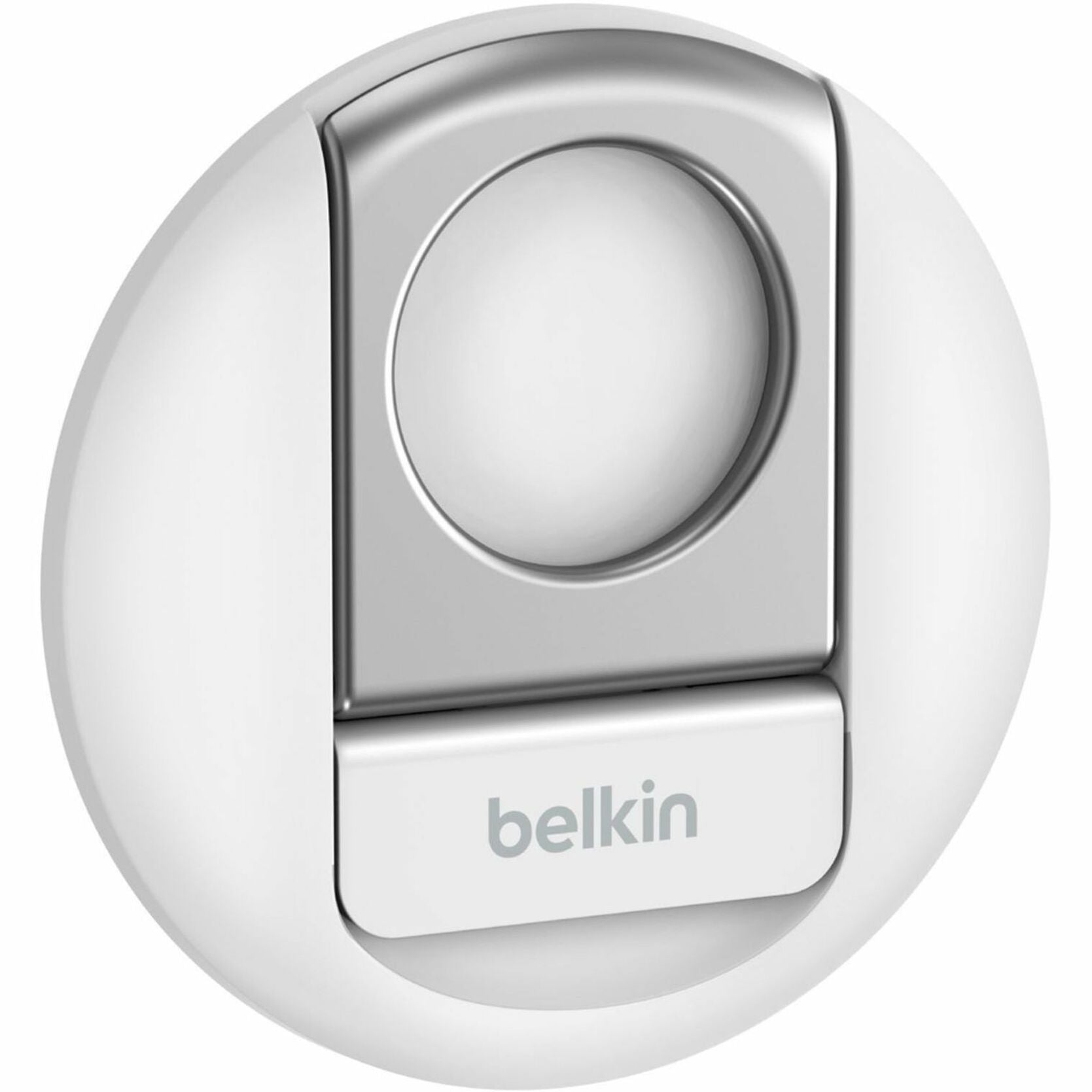 Belkin MMA006BTWH iPhone Mount with MagSafe for Mac Notebooks, Magnetic Kickstand, White