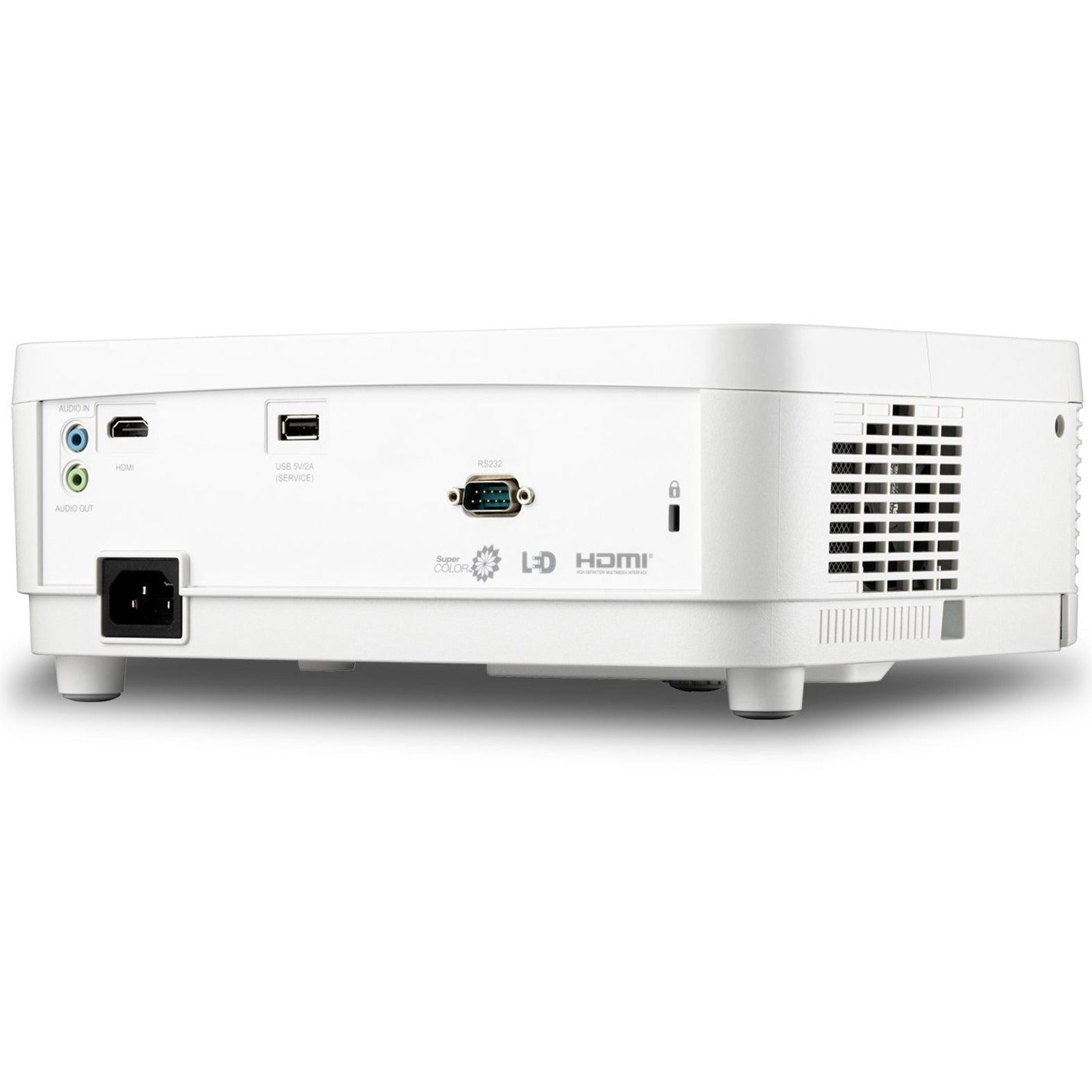 ViewSonic LS510WH-2 3,000 ANSI Lumens WXGA LED Business/Education Projector, High Brightness and Long Lamp Life