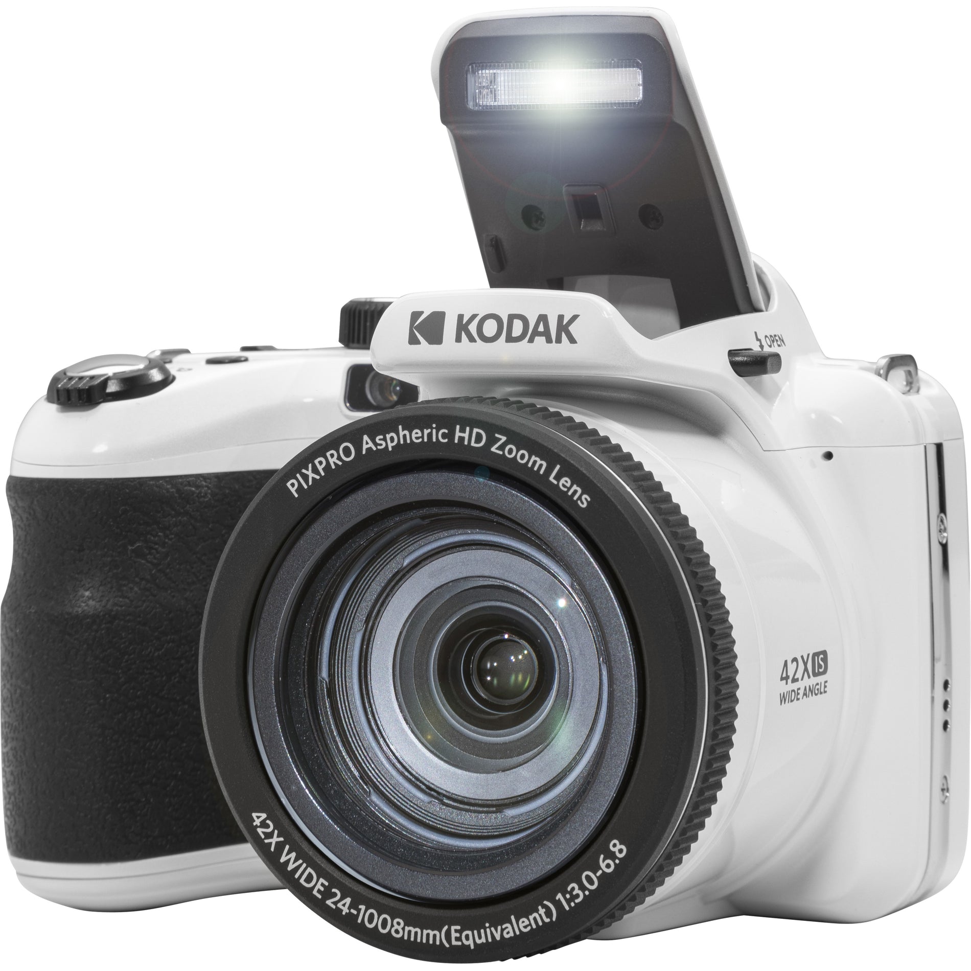 Kodak AZ425-WH PIXPRO Astro Zoom Bridge Camera, 20.7MP, 42x Optical Zoom, Full HD Video