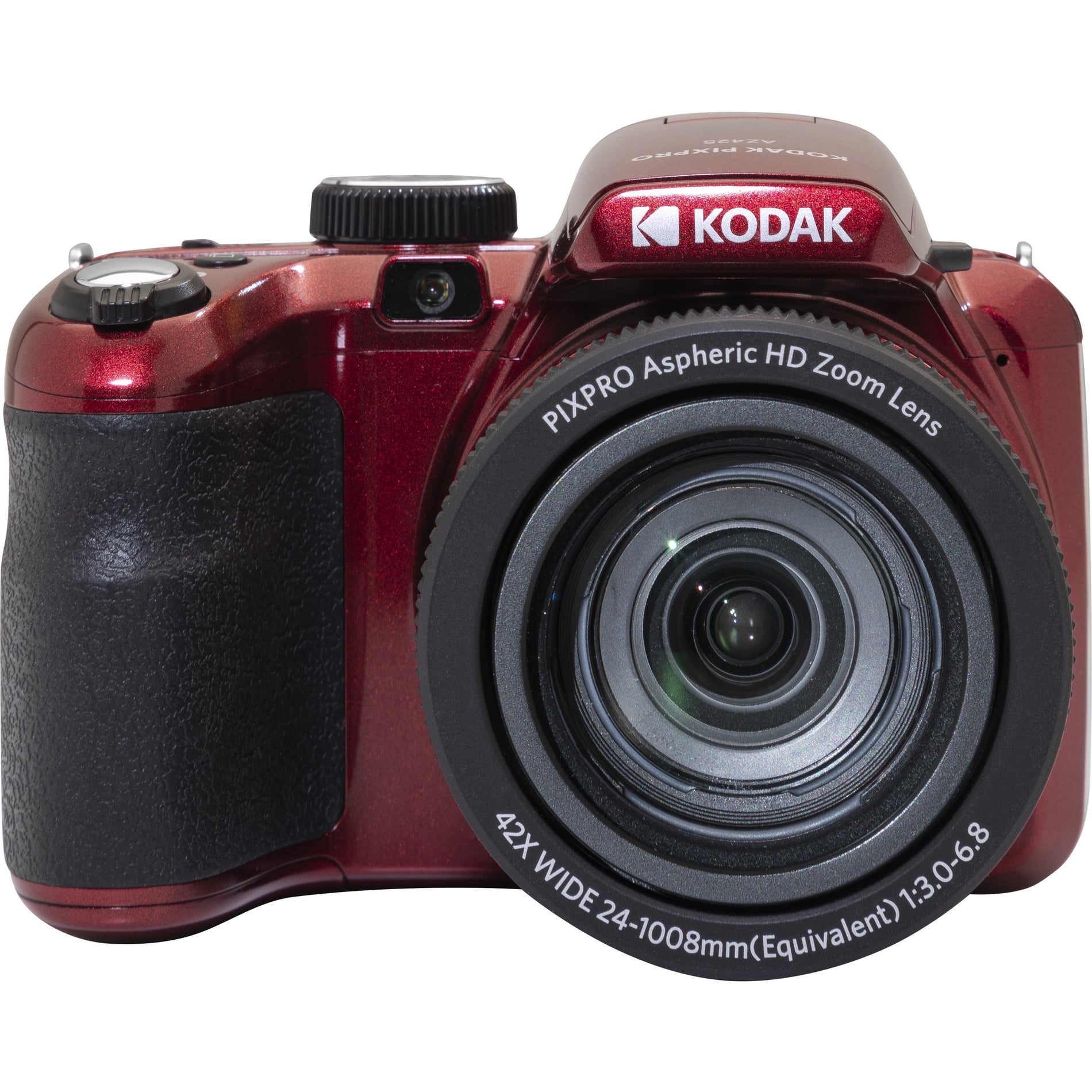 Kodak AZ425-RD PIXPRO Astro Zoom Bridge Camera, 20.7MP, 42x Optical Zoom, Full HD Video