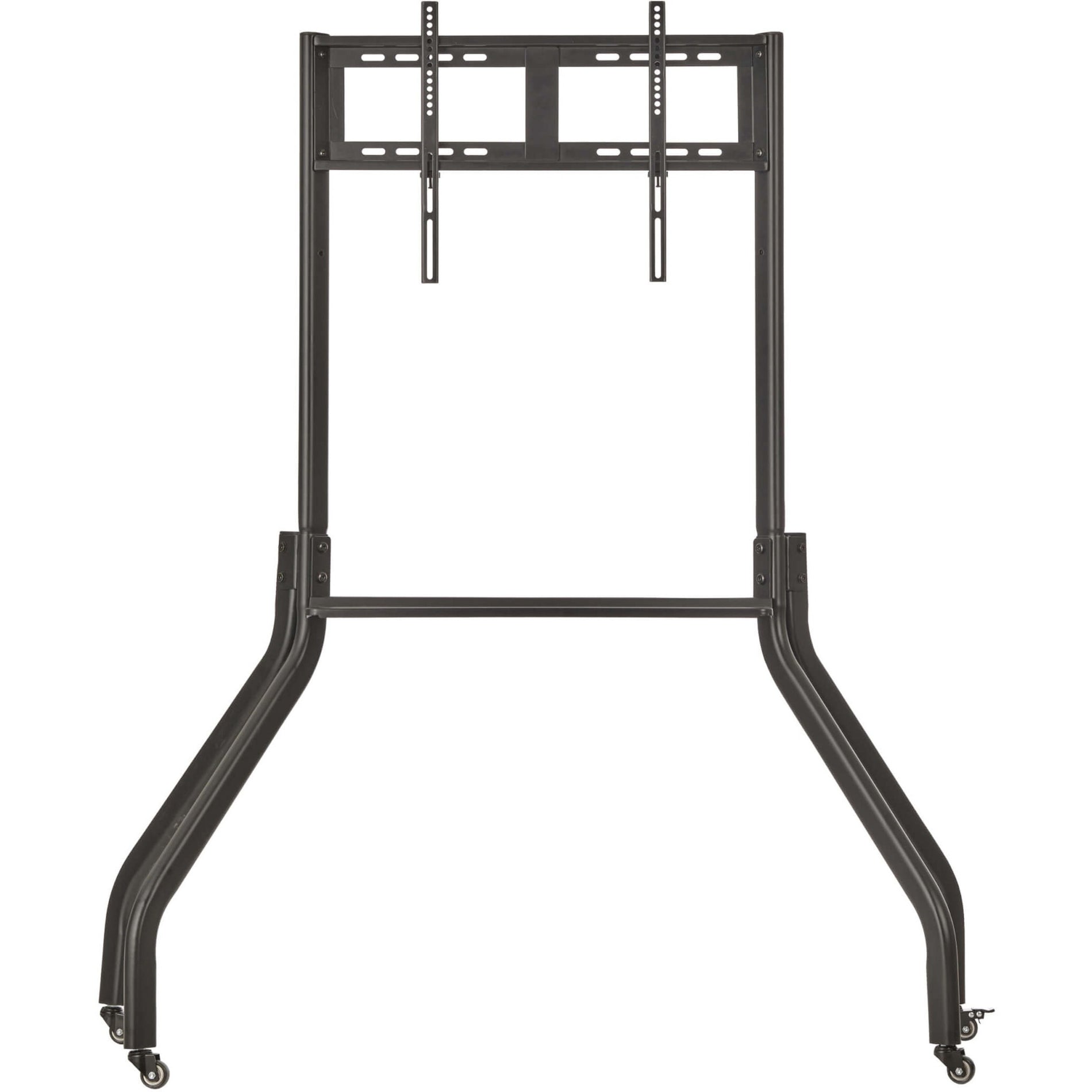 Rolling TV Cart for 42" to 65" Displays Wide Legs Locking Casters [Discontinued]