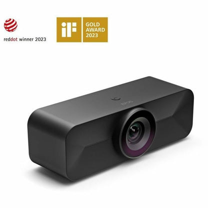 EPOS EXPAND Vision 1M conference camera in black with Red Dot and iF Gold 2023 award logos-alternate-image1
