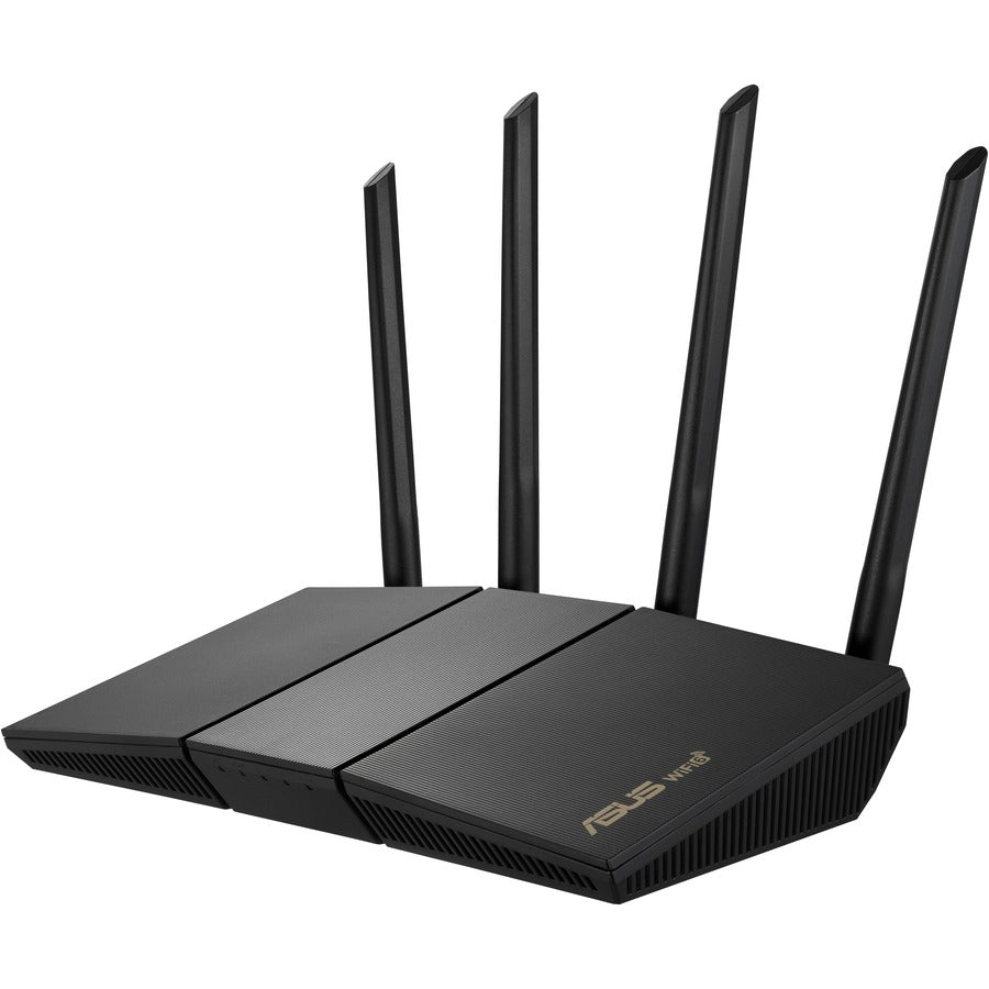 Asus RT-AX57 Wireless Router, Wi-Fi 6 Dual Band, Gigabit Ethernet, Alexa Supported, 375 MB/s