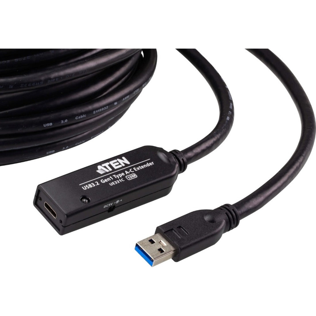 ATEN UE331C 10 M USB 3.2 Gen1 Extender Cable, Plug & Play, Flexible, 32.81 ft Data Transfer Cable