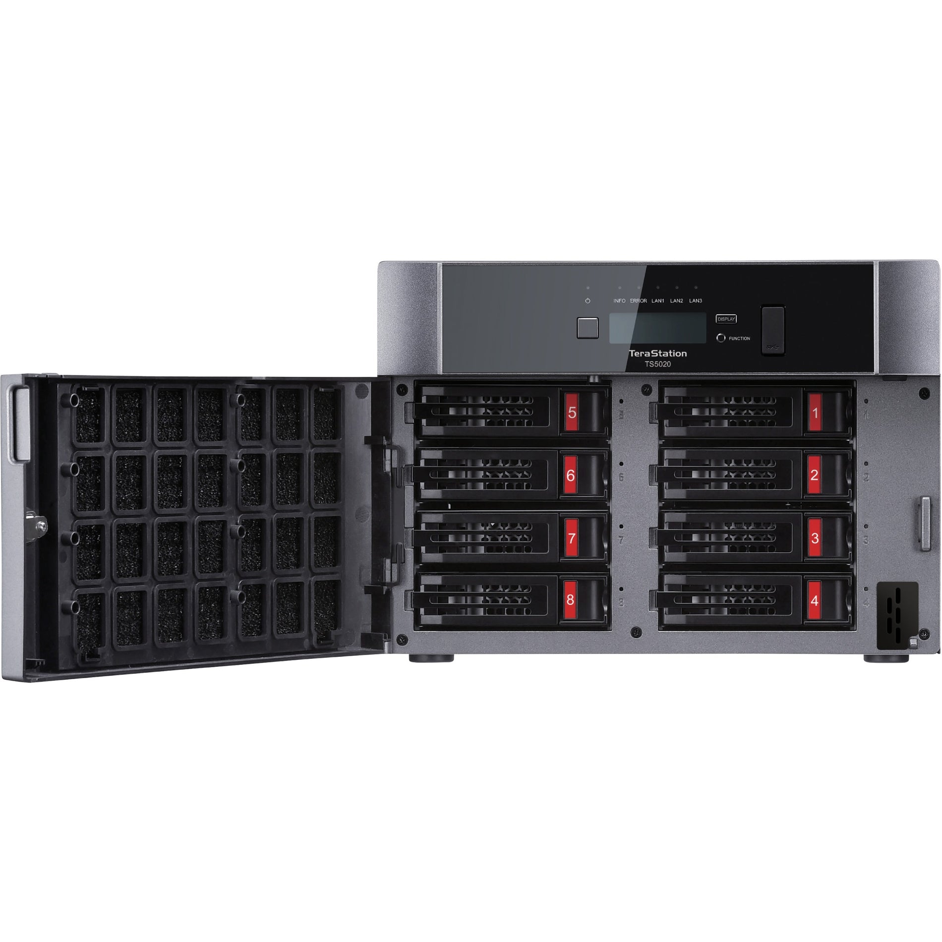 Buffalo TS5820DN12808 TeraStation TS5820DN SAN/NAS Storage System, 128TB Capacity, 10GbE Ethernet