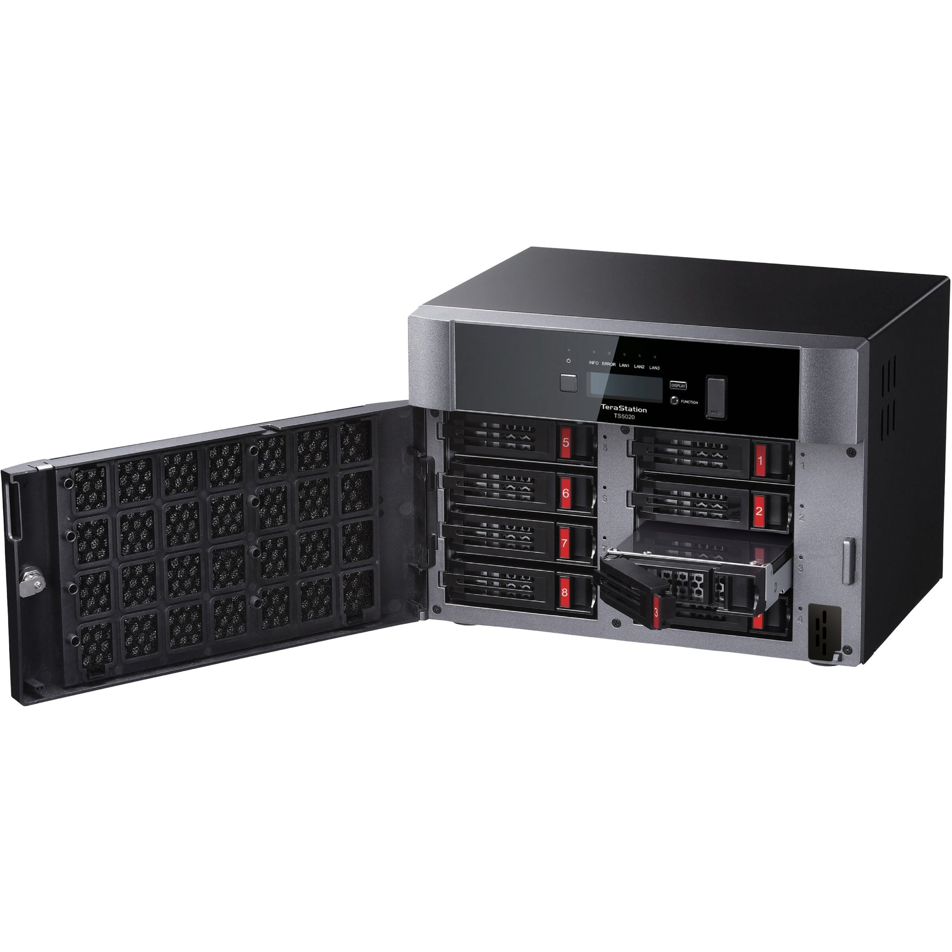 Buffalo TS5820DN8004 TeraStation TS5820DN SAN/NAS Storage System, 80TB Capacity, 10GbE Ethernet