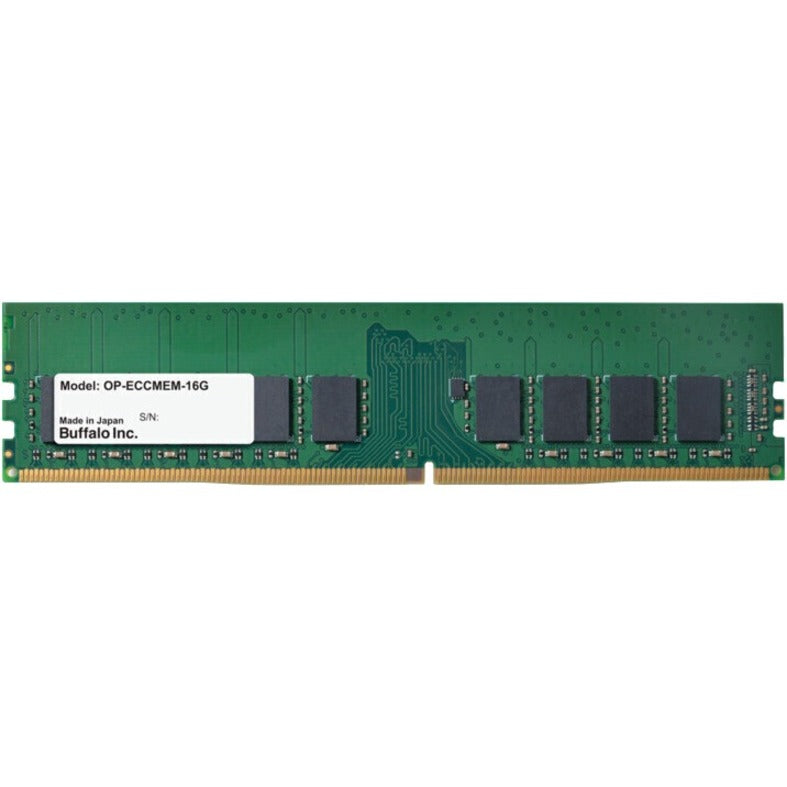 Buffalo OP-ECCMEM-16G 16GB DDR4 SDRAM Memory Module, 2666 MHz, 3 Year Warranty
