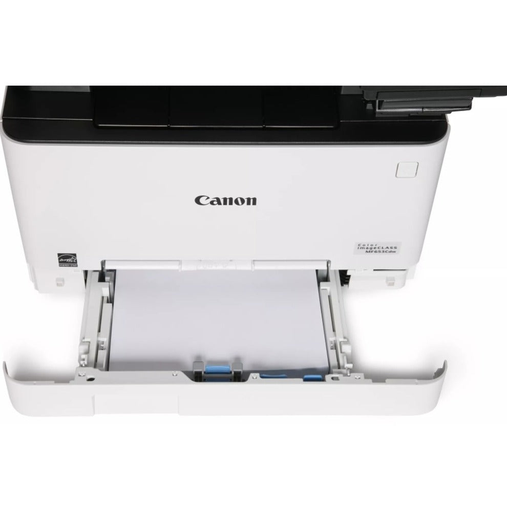 Canon 5158C007 imageCLASS MF653Cdw Laser Multifunction Printer, Color, Wireless, White
