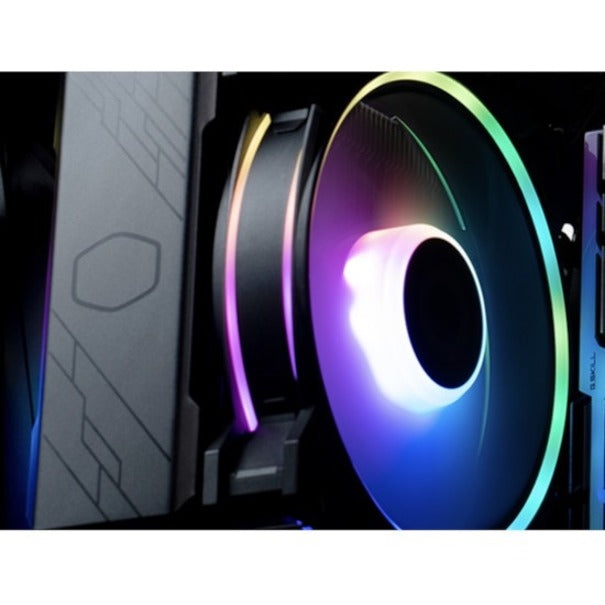 Cooler Master RR-S4KK-20PA-R1 Hyper 212 Halo Black - 1 Pack, High-Performance CPU Cooling Fan with ARGB LED, Low Noise Levels