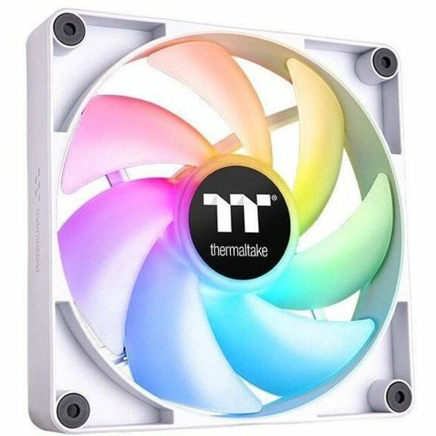 Thermaltake CL-F154-PL14SW-A CT140 ARGB Sync PC Cooling Fan White (2-Fan Pack), High Airflow, Low Noise, Easy Installation