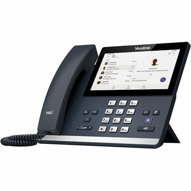 Yealink 1301115 MP56-Zoom IP Phone, Corded, Bluetooth, Wi-Fi, Classic Gray