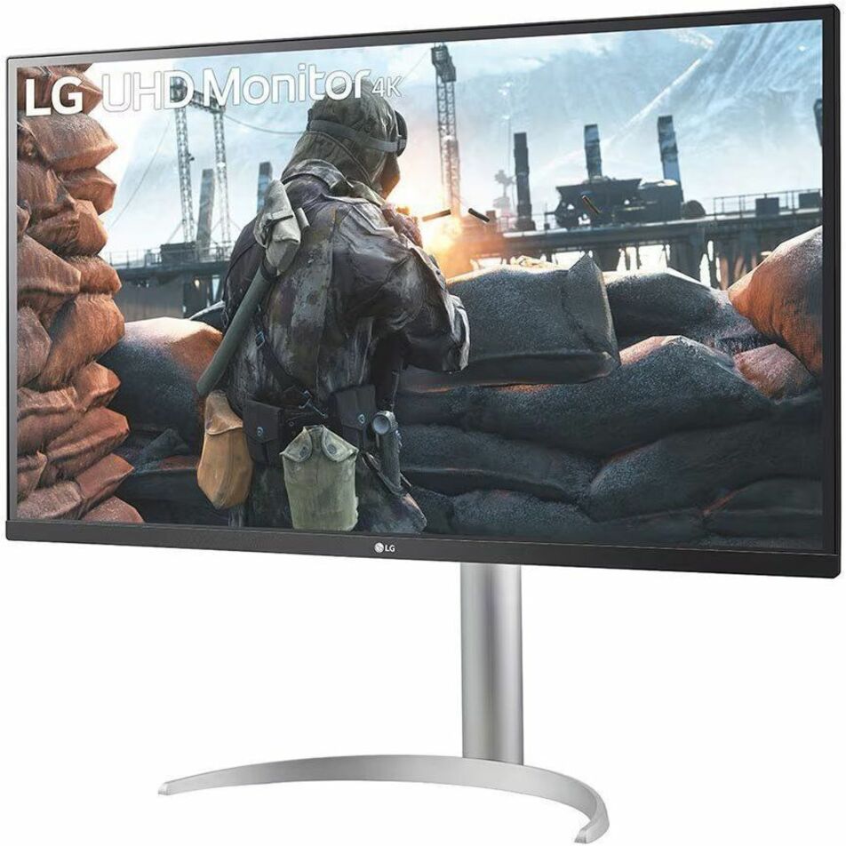 LG 32BP55U-B 32BP55U-B Widescreen LCD Monitor, 4K UHD, 32, 60Hz, FreeSync, USB Hub