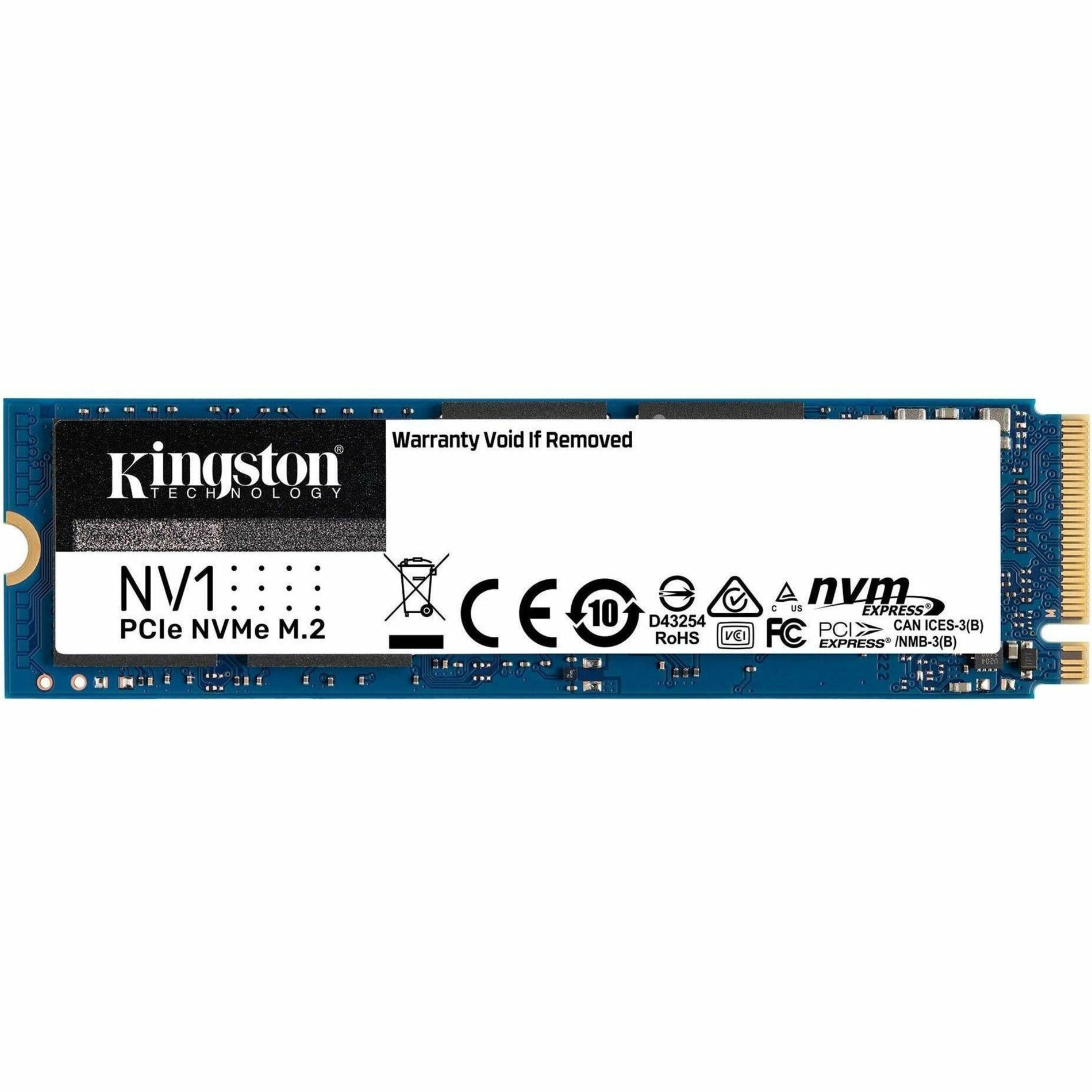 Kingston NV1 2TB M.2 2280 Internal SSD - PCIe NVMe 3.0 x4 [Discontinued]