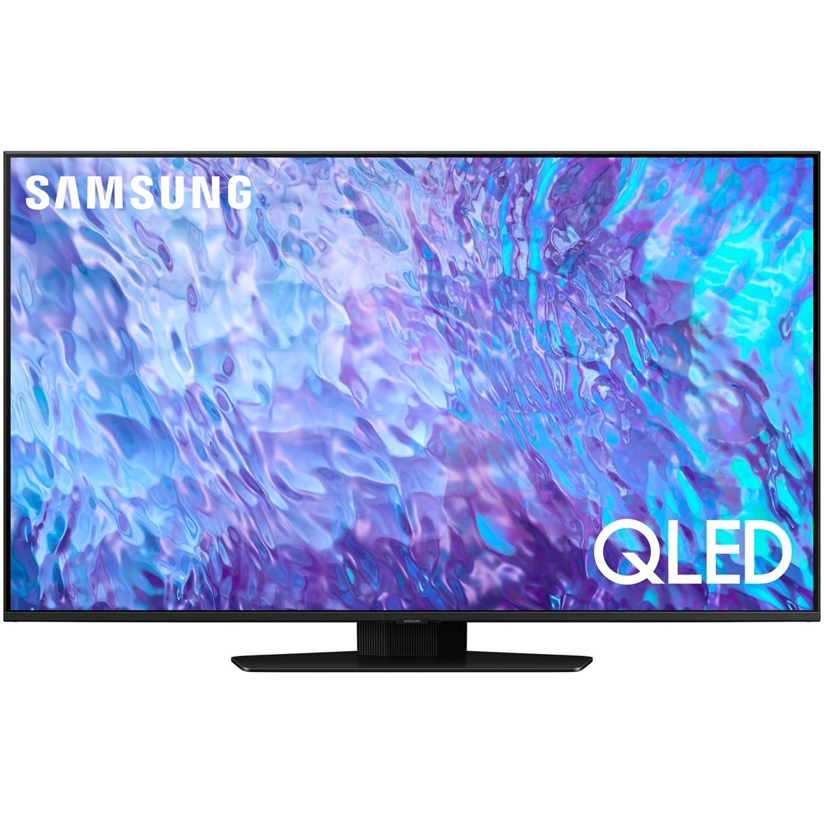 Samsung QN55Q80CAFXZA 55" Q80C QLED 4K Smart TV (2023), Simple Champher Design, Motion Xcelerator Turbo+, Dolby Atmos, 40W RMS Output Power