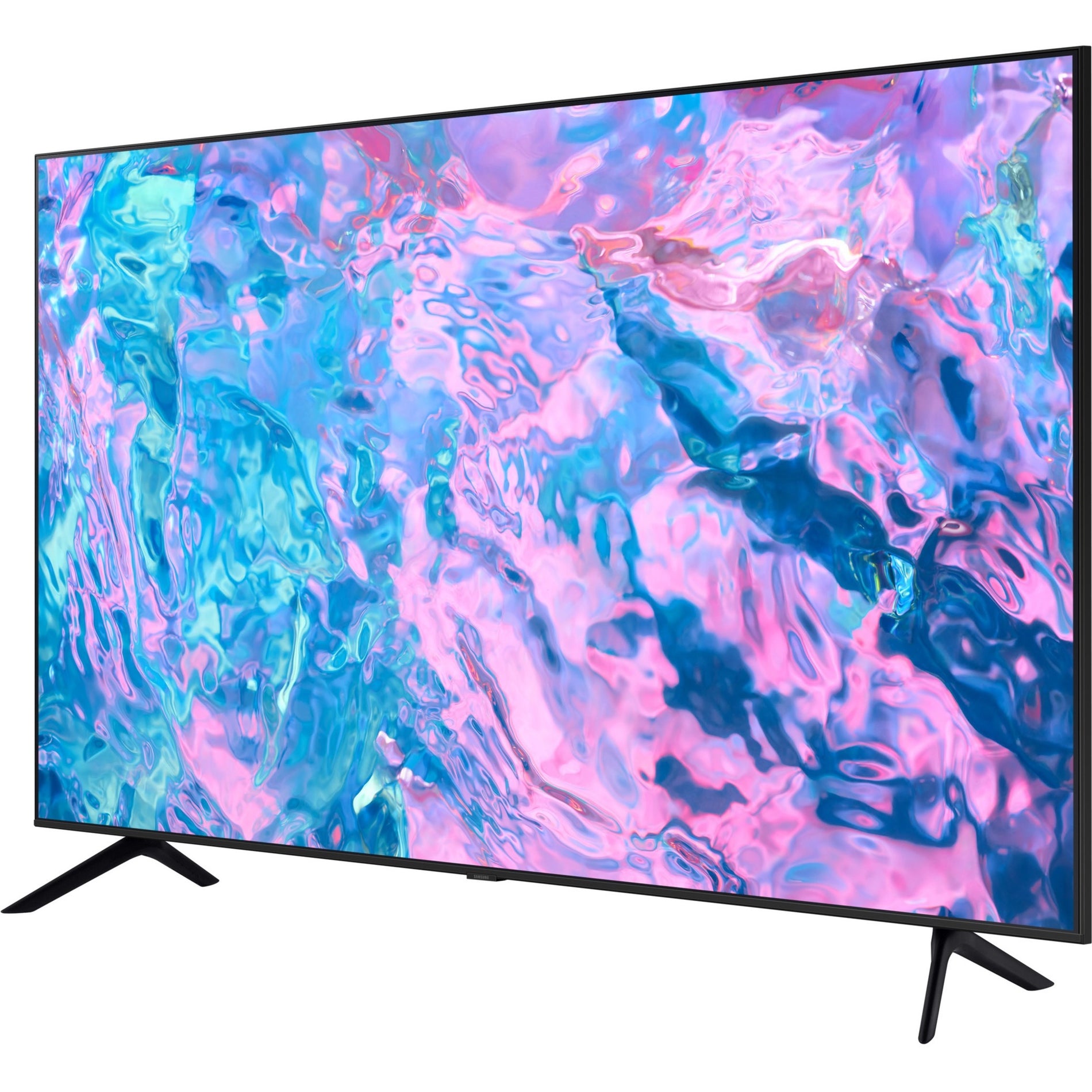 Samsung UN55CU7000FXZA 55" 4K Smart LED TV, SlimLook Design, QLED Motion Xcelerator