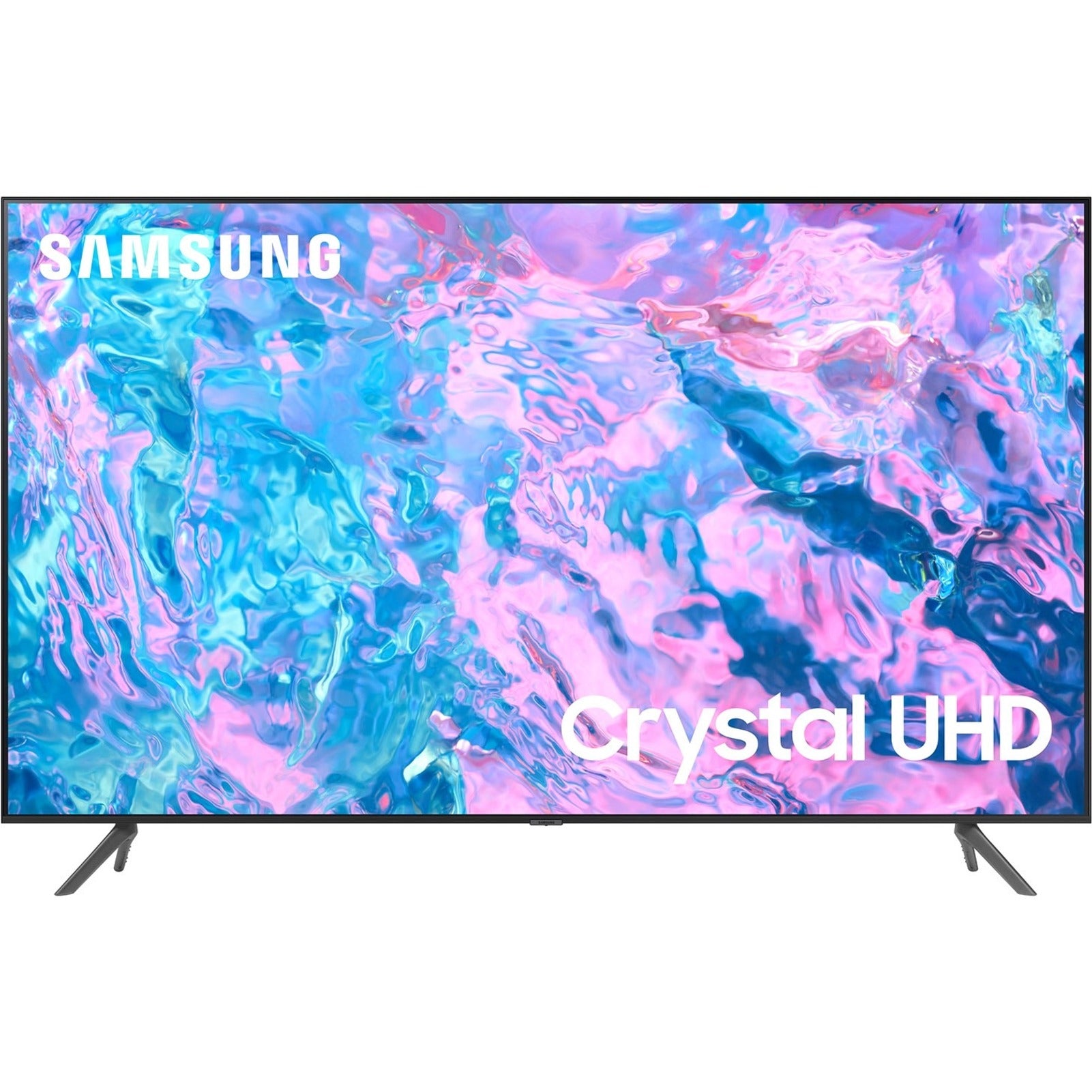 Samsung UN75CU7000FXZA 75" 4K Smart LED TV, SlimLook Design, QLED Motion Xcelerator