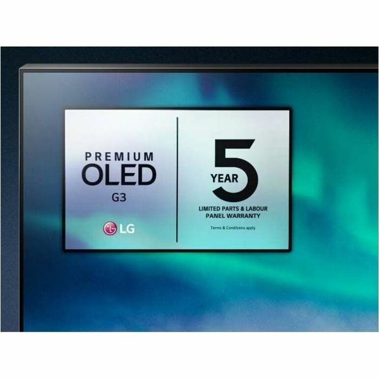 LG OLED65G3PUA evo G3 65 inch 4K Smart TV 2023, Dolby Atmos, 120Hz Ref