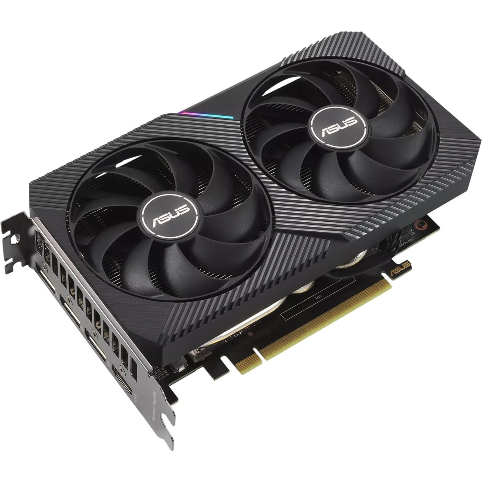 Asus DUAL-RTX3060-8G Dual GeForce RTX 3060 8GB GDDR6 Graphic Card, 4K Gaming and VR Ready
