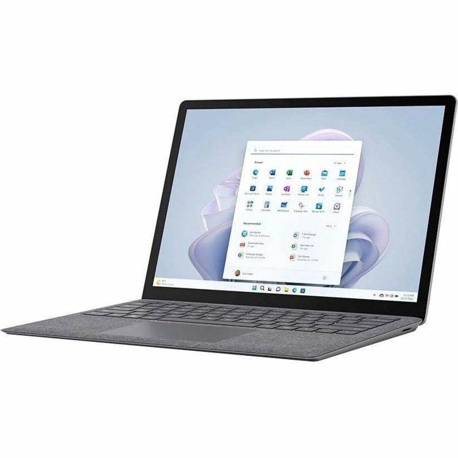 Microsoft R1A-00001 Surface Laptop 5 13.5 Touchscreen Notebook, Intel Core i5 12th Gen, 8GB RAM, 256GB SSD, Platinum