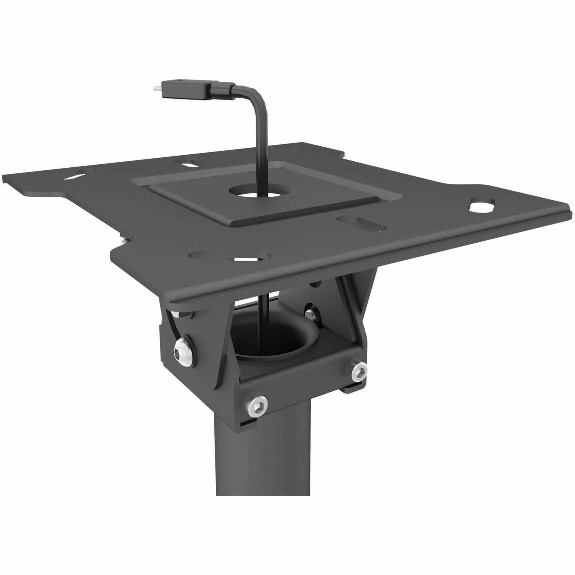 Kanto CM600SG Stainless Steel Outdoor Ceiling TV Mount, 360° Swivel, Rust Resistant, 110 lb Maximum Load Capacity