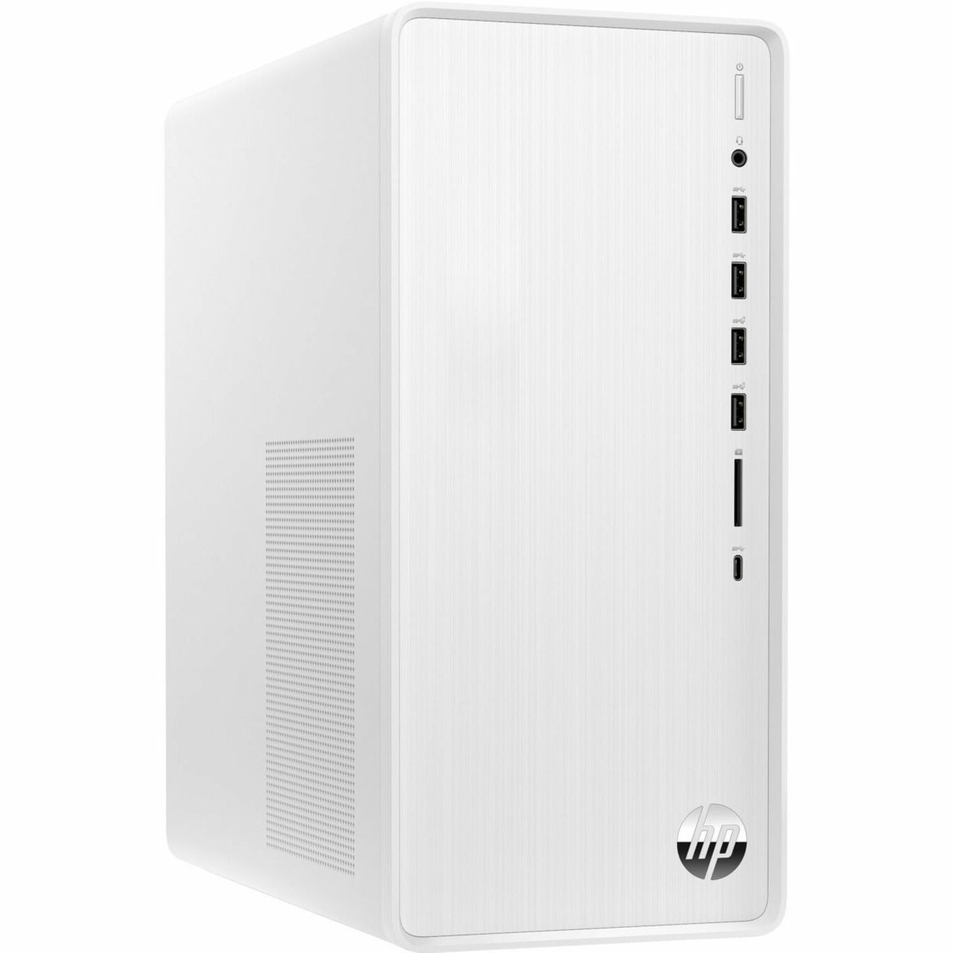 HP Pavilion TP01-3016 Desktop Computer - Intel Core i5 12th Gen i5-12400 Hexa-core 2.50 GHz, 12GB RAM, 256GB SSD, Mini-tower, Snow White, Refurbished
