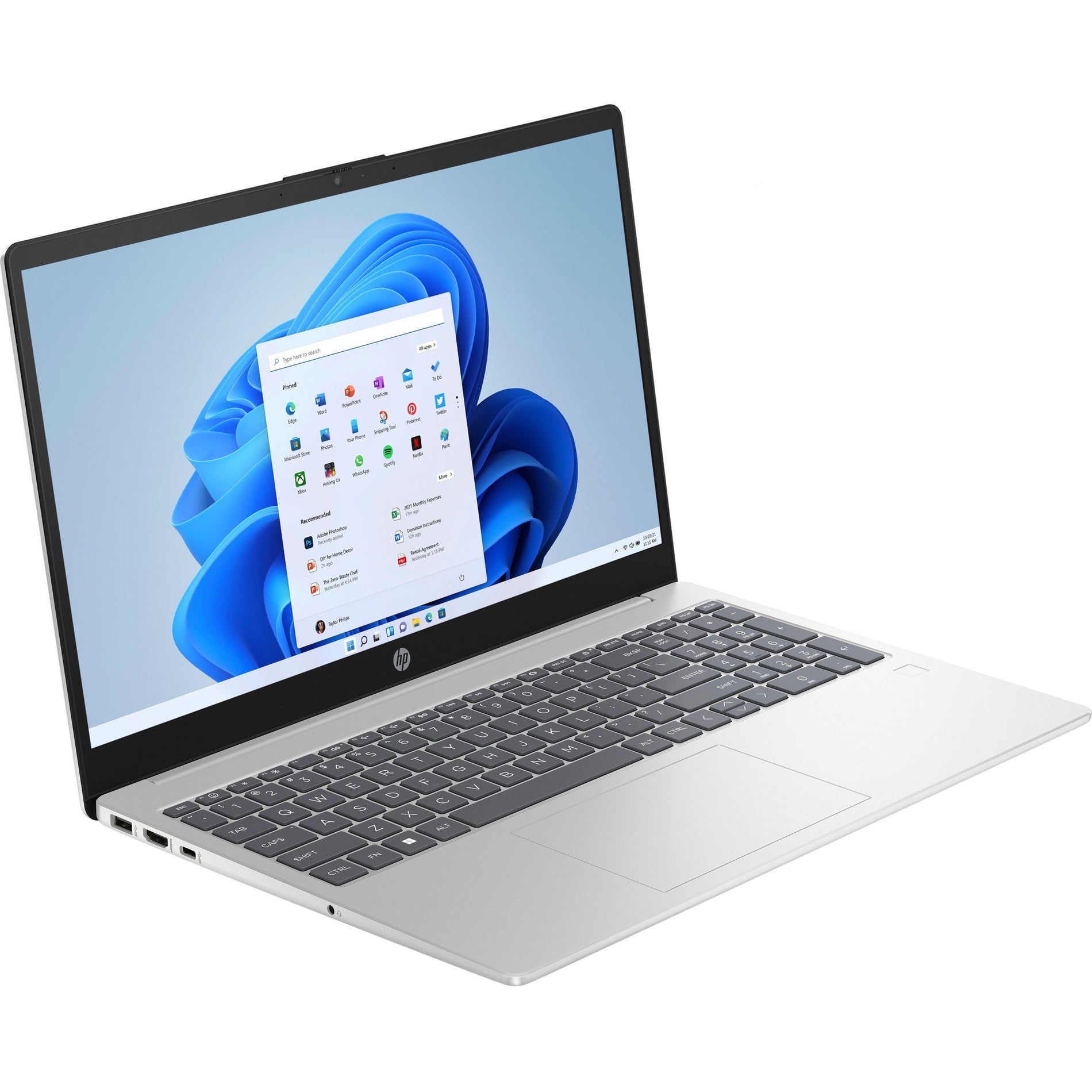 HP 15-fd0056nr Laptop, Intel Core i3 13th Gen, 8GB RAM, 256GB SSD, 15.6" Notebook