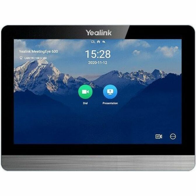 Yealink CTP18-STD Collaboration Touch Panel, Video Conference Equipment with 1280 x 800 Resolution, Android 9.0