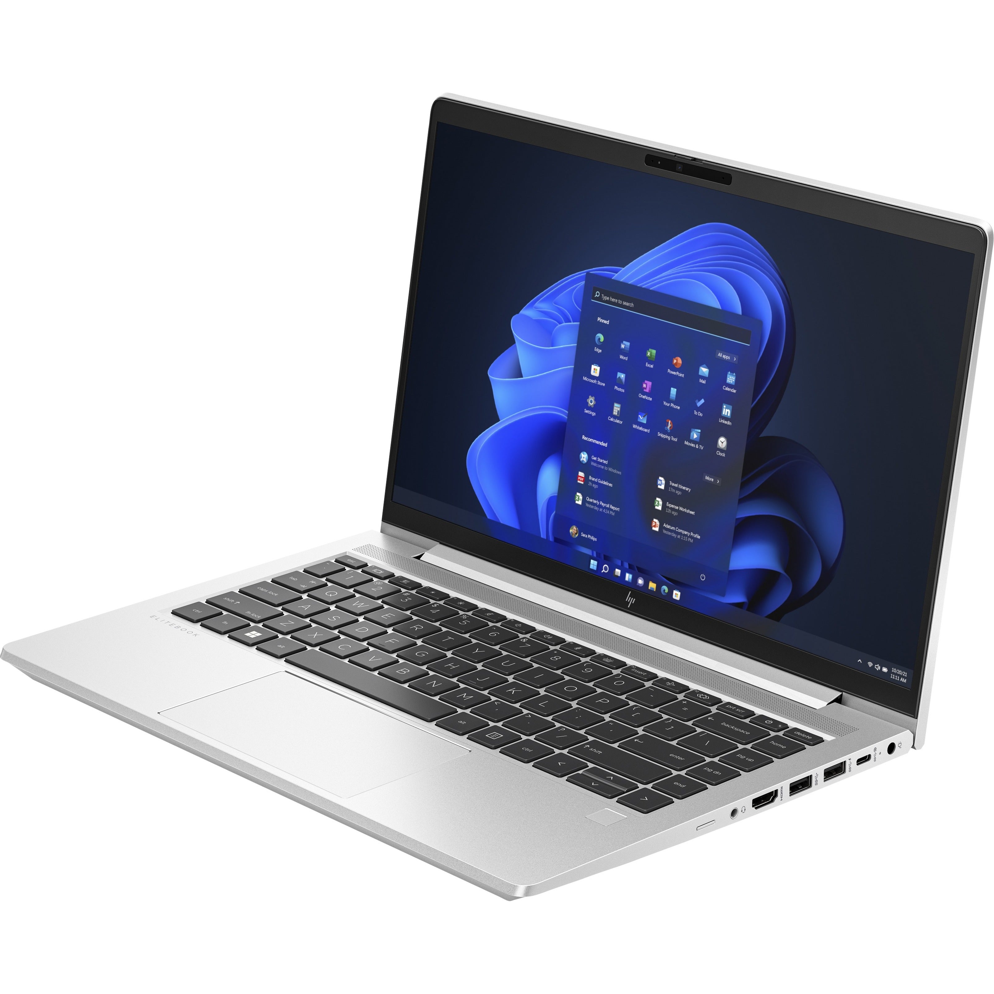 HP EliteBook 645 G10 14 Notebook, Full HD, Ryzen 5, 8GB RAM, 256GB SSD, Pike Silver Aluminum