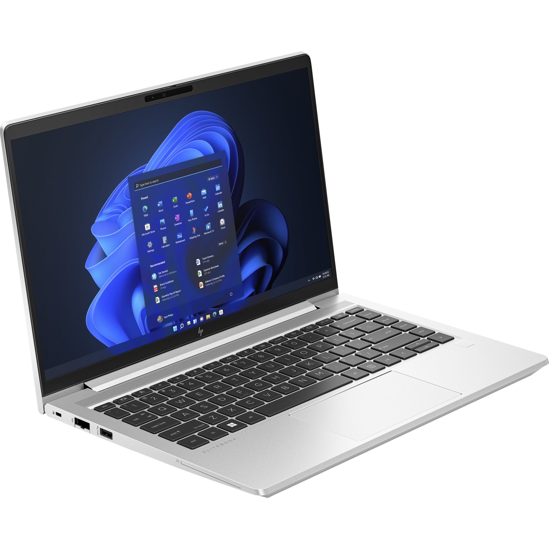 HP EliteBook 645 G10 14" Touchscreen Notebook, Full HD, AMD Ryzen 5 7530U, 8GB RAM, 256GB SSD, Pike Silver Aluminum