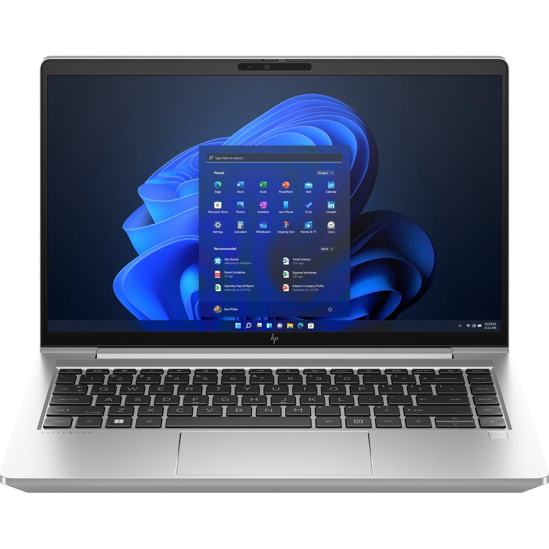 HP EliteBook 645 G10 14" Notebook, Full HD, Ryzen 7, 16GB RAM, 512GB SSD, Pike Silver Aluminum