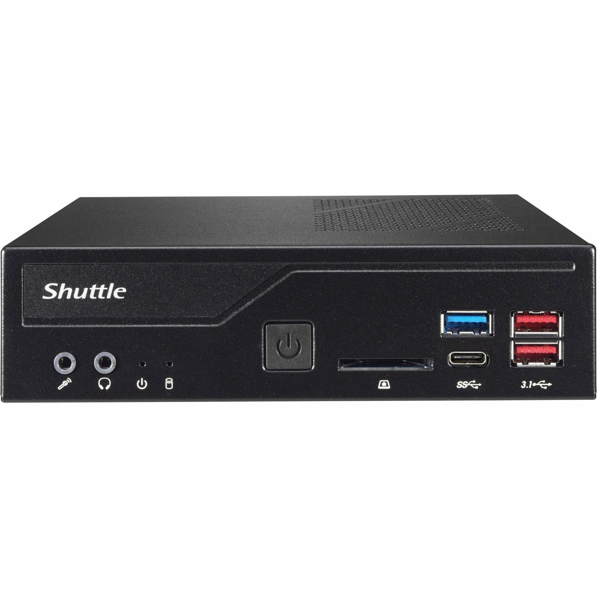 Shuttle DH470TPM XPC slim DH470 Barebone System, DDR4 SDRAM, 64 GB Memory, H470 Chipset