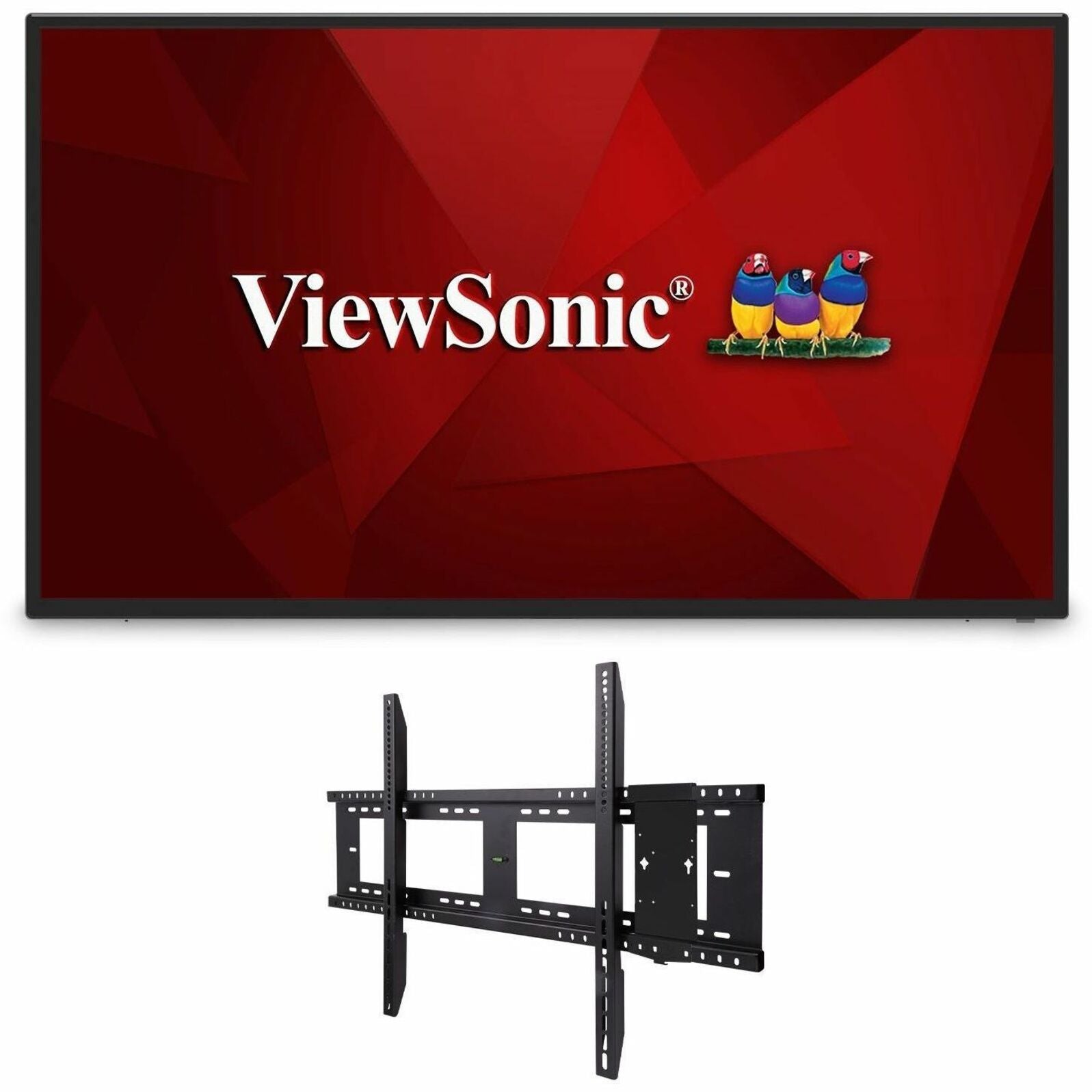 ViewSonic CDE4312-E1 Digital Signage Display - 4K, Integrated Software and Fixed Wall Mount