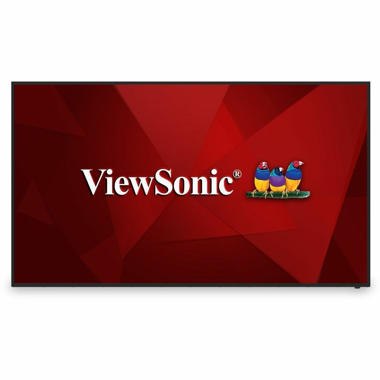 ViewSonic CDE7512-E1 Digital Signage Display - 4K, Integrated Software and Fixed Wall Mount
