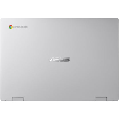 Top view of ASUS Chromebook CX1 lid with Chrome logo-alternate-image6