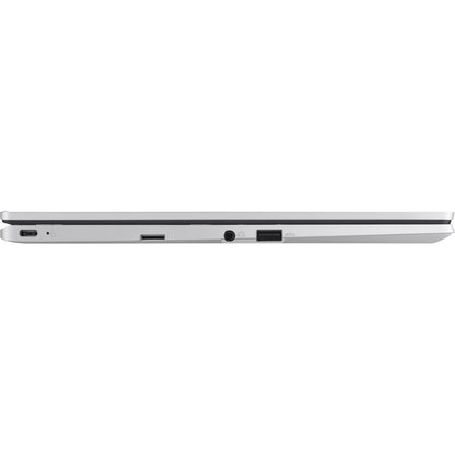 Left side view of ASUS Chromebook CX1 showing port selection-alternate-image3
