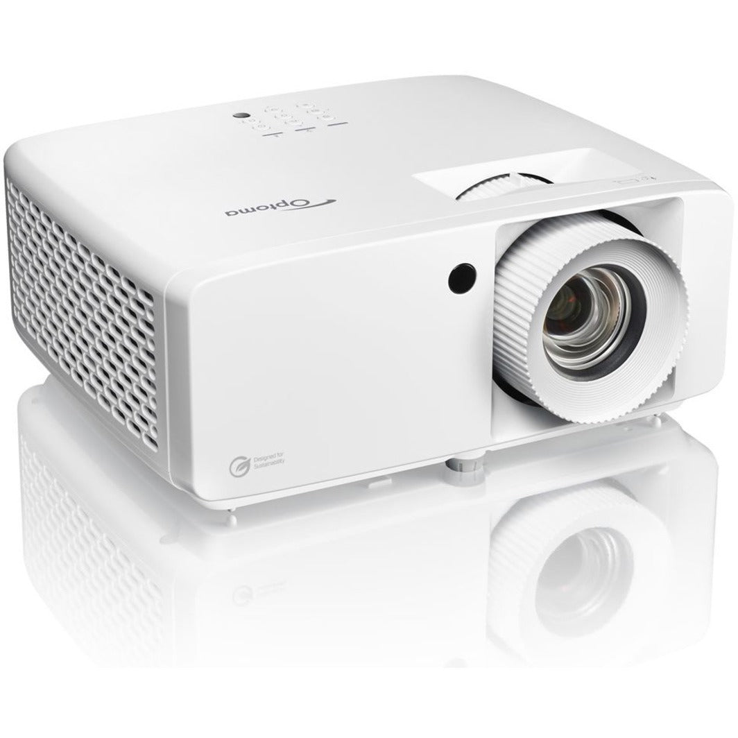 Optoma ZH450 DLP Projector, 16:9, 4500 lm, 1080p, Laser Lamp, 300,000:1 Contrast Ratio